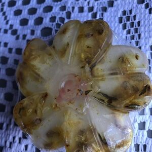 Floral Soap Bar with dried Chrysanthemum Petals